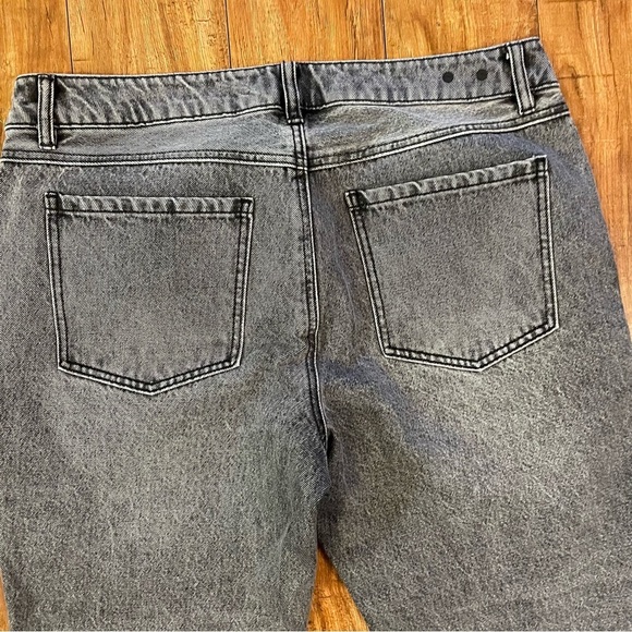 CABI Women’s Gray Wash 100% BF Boyfriend Ankle Denim Jean Size 12 - Picture 12 of 14
